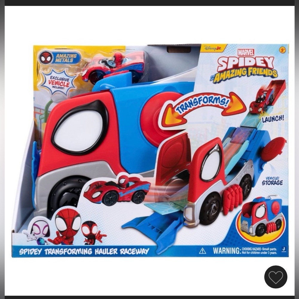 Spidey and His Amazing Friends Track Set
Toy Vehicle Track